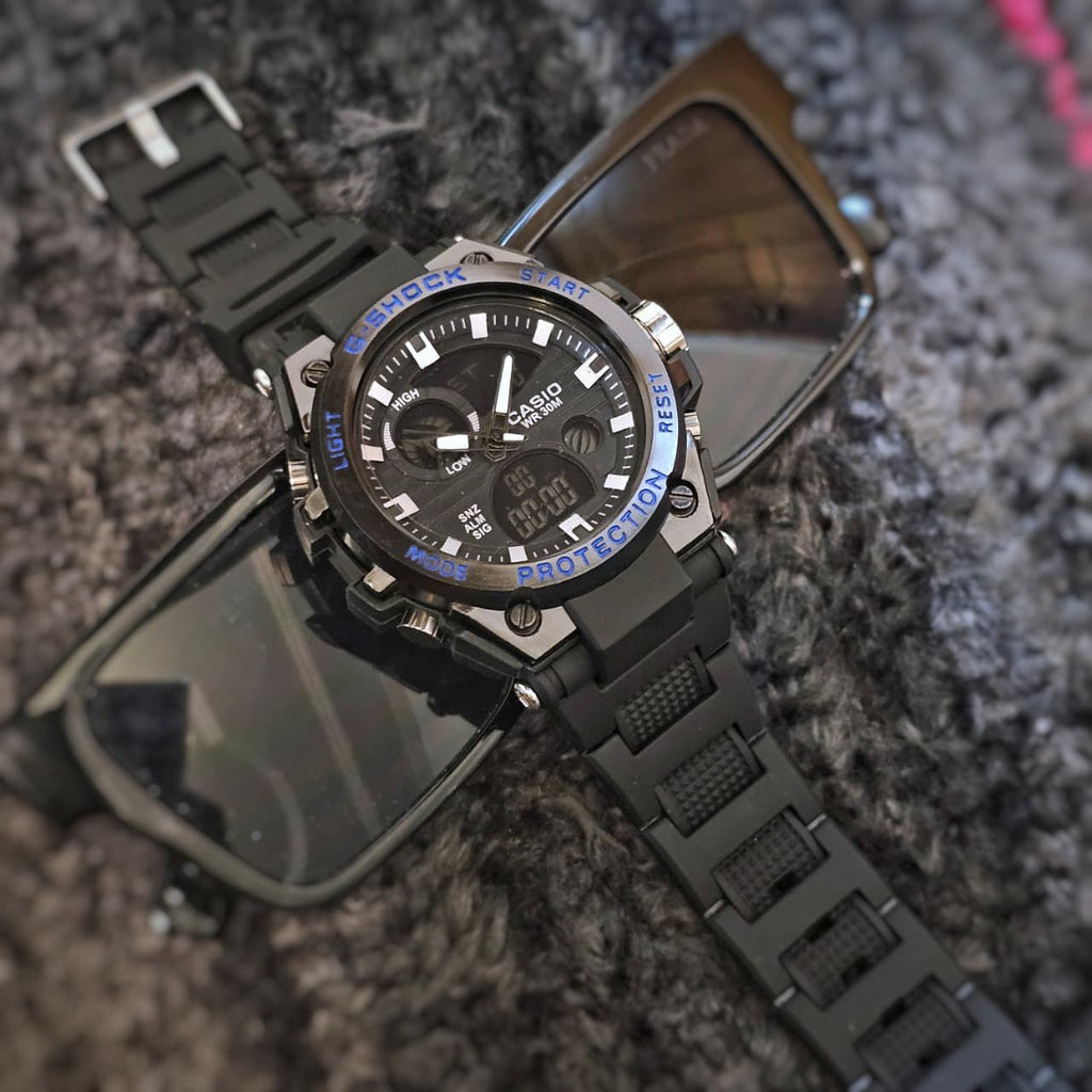 ❣💯% New & Premium Quality G-Shock Wishfan Military Edition With Dual-display Waterproof Sports Digital Watch Big Wrist❣