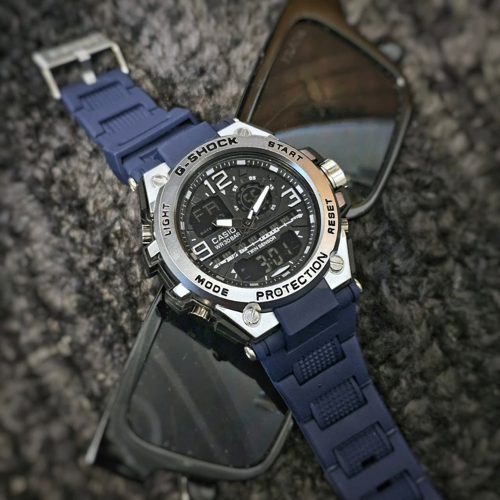 ❣💯% New & Premium Quality G-Shock Wishfan Military Edition With Dual-display Waterproof Sports Digital Watch Big Wrist❣